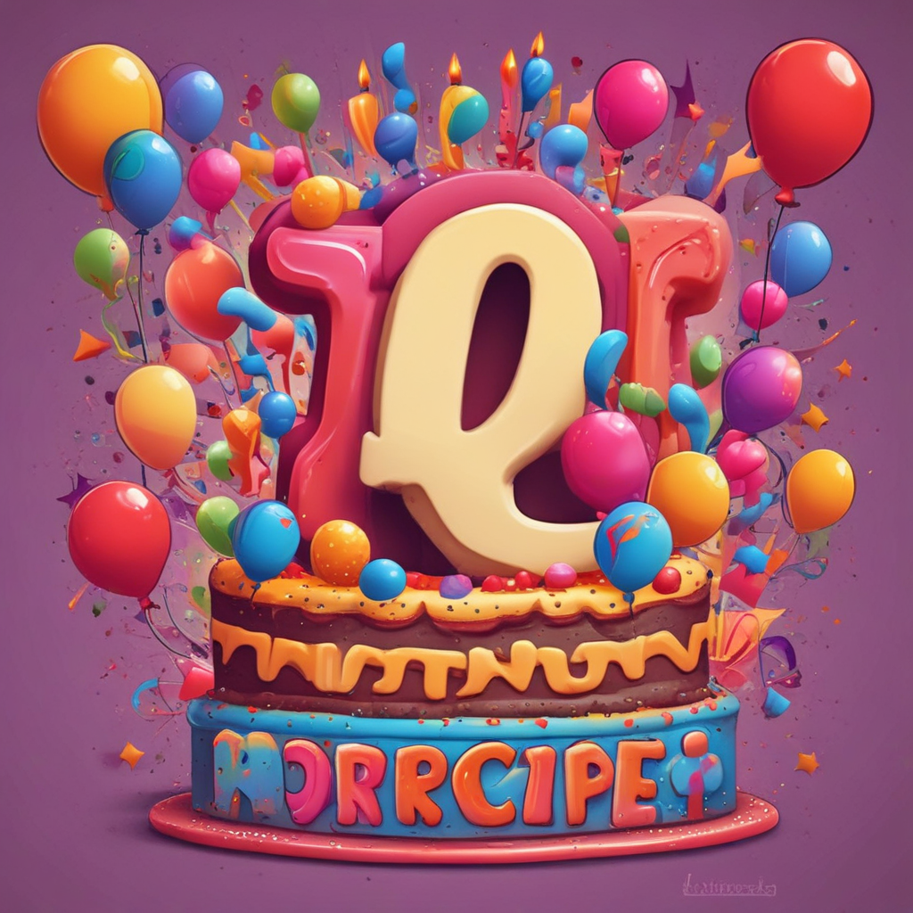 Create a happy birthday image for test, who is 44412 years old, in Cake style Happy Birthday Images Generator