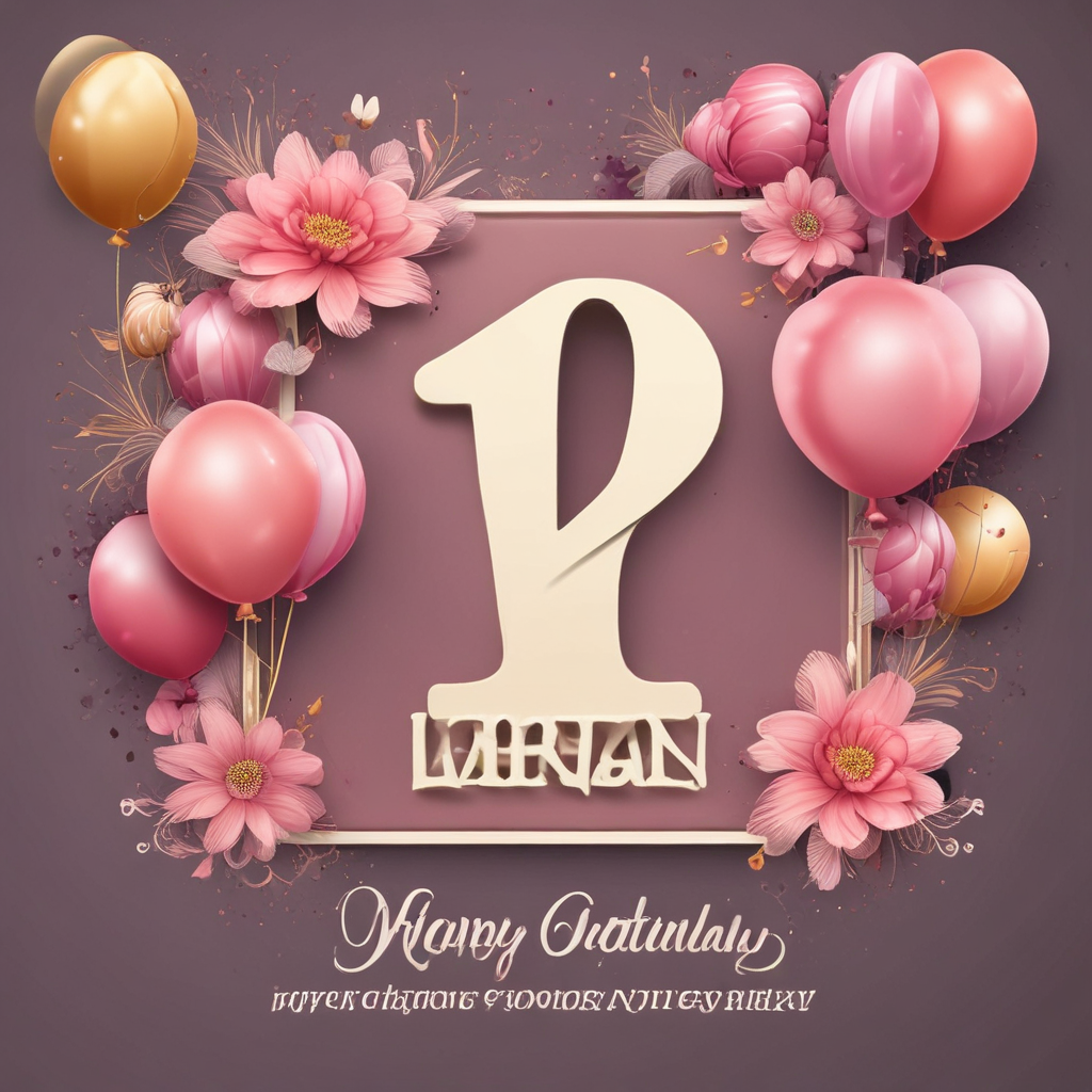 Create a happy birthday image for Linda, who is 21 years old, in Elegant style. Message: wish you happy everyday Happy Birthday Images Generator