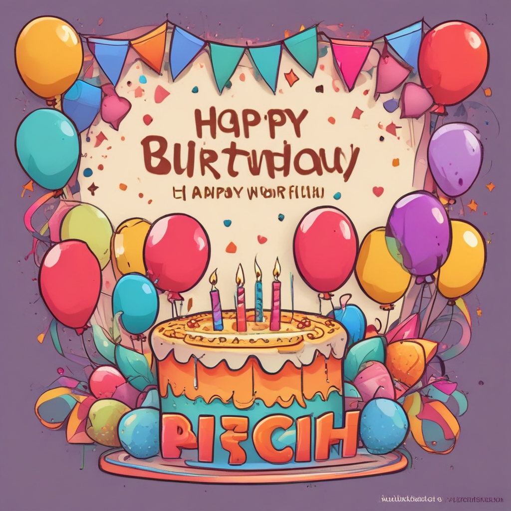 Create a happy birthday image for happy birthday images for my friend logesh son , in Animated style, as an animated GIF. Message: Wishing you wonderful birthday Happy Birthday Images Generator
