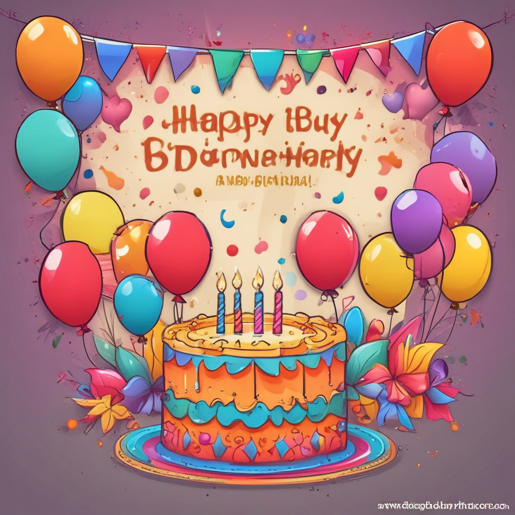Create a happy birthday image for happy birthday images for my friend logesh son , in Animated style. Message: Wishing you wonderful birthday Happy Birthday Images Generator
